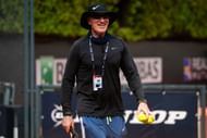 Brad Gilbert at the Italian Open 2024. (Photo: Getty)